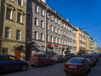 Petrogradsky district,  , house 6/17. Apartment house