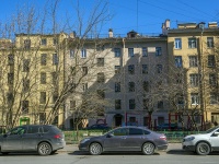 Петроградский район, улица Полозова, дом 12. многоквартирный дом