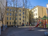 Петроградский район, улица Полозова, дом 21. многоквартирный дом
