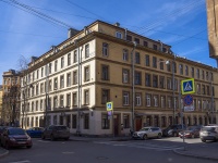 Petrogradsky district,  , house 5/21. Apartment house