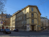 Petrogradsky district,  , house 5/21. Apartment house