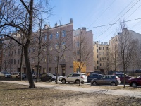 Петроградский район, Матвеевский переулок, дом 2В. многоквартирный дом