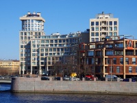 Petrogradsky district,  , house 40. Apartment house