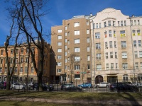 Petrogradsky district, Petropavlovskaya st, house 4. Apartment house