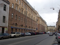 Petrogradsky district, st Chapaev, house 5. office building
