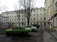 Petrogradsky district, Chapaev st, 房屋 11/4. 公寓楼