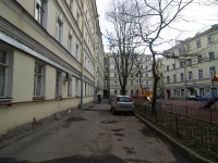 Petrogradsky district, Chapaev st, 房屋 11/4. 公寓楼