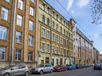 Petrogradsky district, Chapaev st, house 12/3. Apartment house
