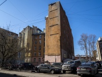 Petrogradsky district, Chapaev st, 房屋 14/5. 公寓楼