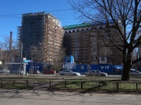 Petrogradsky district, Chapaev st, 房屋 18 ЛИТ А. 公寓楼