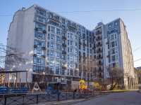 Petrogradsky district, Chapaev st, house 18 ЛИТ А. Apartment house