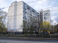 Petrogradsky district, Chapaev st, 房屋 18 ЛИТ А. 公寓楼