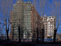 Petrogradsky district, Chapaev st, house 18 ЛИТ А. Apartment house