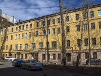 Петроградский район, улица Блохина, дом 18. многоквартирный дом