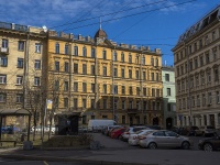 Петроградский район, улица Блохина, дом 21. многоквартирный дом