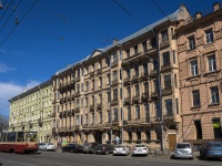 Petrogradsky district, Dobrolyubov avenue, house 25. Apartment house