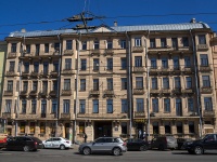 Petrogradsky district, Dobrolyubov avenue, 房屋 25. 公寓楼