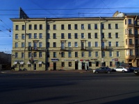 Petrogradsky district, Dobrolyubov avenue, 房屋 27. 公寓楼