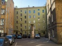 Petrogradsky district, Dobrolyubov avenue, house 27. Apartment house