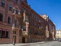Petrogradsky district,  , house 1-3. Apartment house