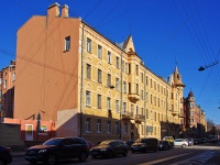 Петроградский район, улица Барочная, дом 2. многоквартирный дом