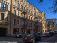 Petrogradsky district,  , house 1/44. Apartment house