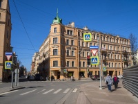 Petrogradsky district,  , 房屋 1/44. 公寓楼