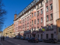 Petrogradsky district,  , house 11/1. Apartment house