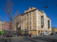 Petrogradsky district,  , house 14/18. Apartment house