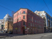 Петроградский район, улица Большая Зеленина, дом 32. многоквартирный дом