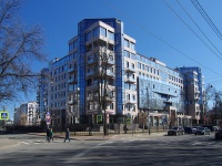 Petrogradsky district, Kemskaya st, house 1. Apartment house