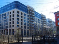 Petrogradsky district, Korpusnaya st, house 9. Apartment house