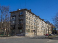 Petrogradsky district, Korpusnaya st, house 26. Apartment house