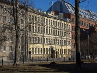Petrogradsky district, Korpusnaya st, house 28Г. Apartment house