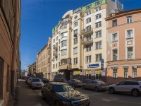 Petrogradsky district, Voskova st, house 10. Apartment house