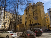 Petrogradsky district, Voskova st, house 4. Apartment house