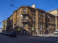Petrogradsky district, Voskova st, house 6. Apartment house