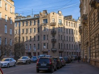 Petrogradsky district, Voskova st, house 8/5. Apartment house