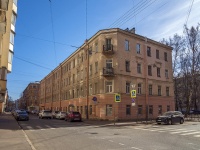 Petrogradsky district, Voskova st, 房屋 9. 公寓楼