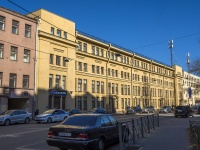 Petrogradsky district, Pionerskaya st, house 27 ЛИТ А. office building