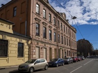 Petrogradsky district, Zverinskaya st, house 12. Apartment house