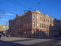 Petrogradsky district, Zverinskaya st, 房屋 12. 公寓楼