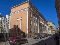 Petrogradsky district, gymnasium Санкт-Петербургская классическая гимназия №610, Zverinskaya st, house 35-37