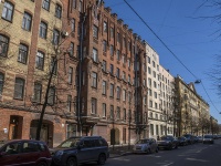 Petrogradsky district, Zverinskaya st, house 36. Apartment house