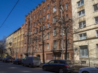 Petrogradsky district, Zverinskaya st, 房屋 36. 公寓楼