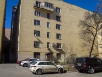Petrogradsky district, Sezzhinskaya st, house 23. Apartment house
