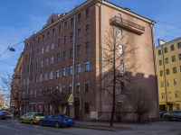 Petrogradsky district, Sezzhinskaya st, house 23. Apartment house