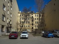 Petrogradsky district, Sezzhinskaya st, house 25. Apartment house