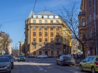 Petrogradsky district, Sezzhinskaya st, house 29/9. Apartment house