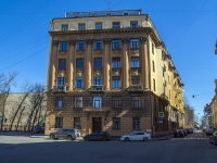 Petrogradsky district, st Sezzhinskaya, house 29/9. Apartment house
